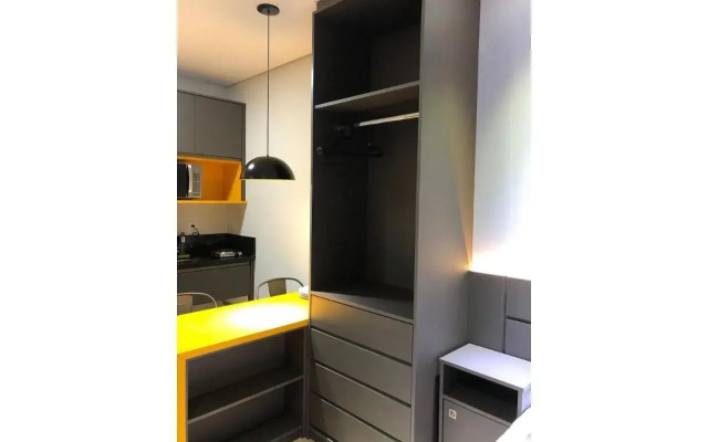 Flat 317 Granja Cotia Wi-Fi equipado e funcional
