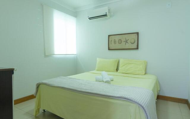 Apartamento pé na areia, vista cinematográfica!