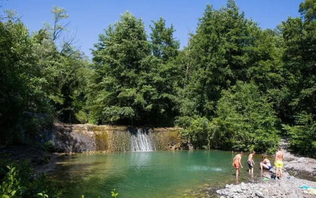 Ludocamping Bungalow Toile