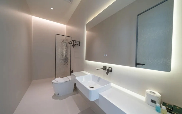Pool villa with slide karaoke kitchen