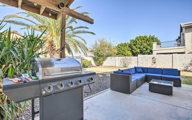 1 Mi to State Farm Stadium: Home w/ Pool & Grill!