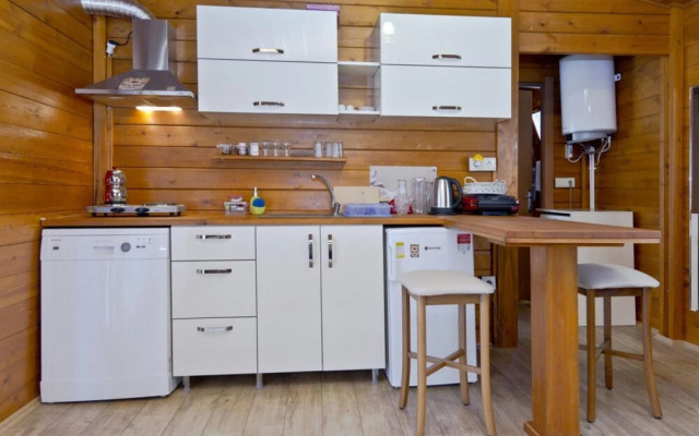 Tiny House With Shared Pool and Balcony in Bodrum