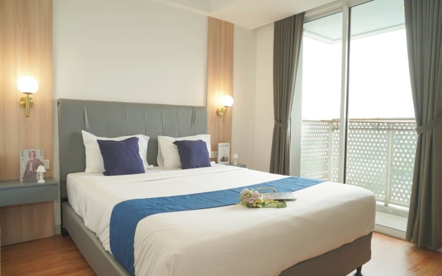 Serene Studio For 2 Pax At West Vista Apartment – Guest Rooms – Jakarta