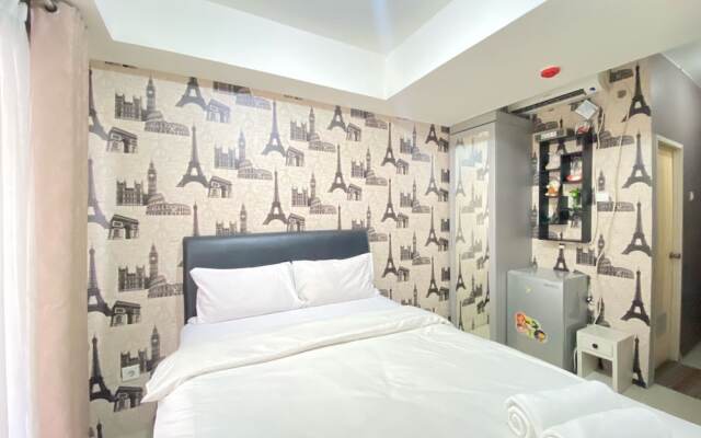 Homey Studio Furnished At Grand Asia Afrika Apartment