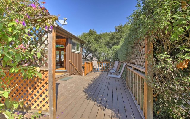 Hillside Home w/ Deck & Views of Tomales Bay!