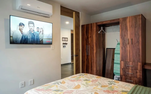 1BR Flat with Smart Access & Parking