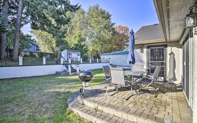Milwaukie Vacation Rental w/ Backyard, Office