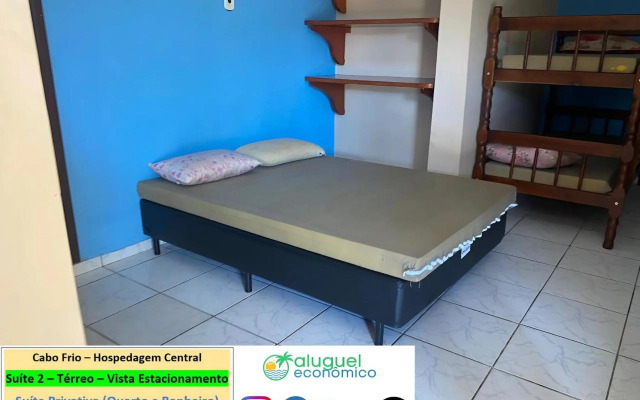 Cabo Frio - Hospedagem Central - Aluguel Economico