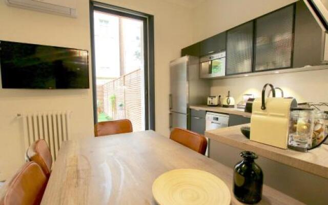 Bel appartement avec jardin hyper centre Nice