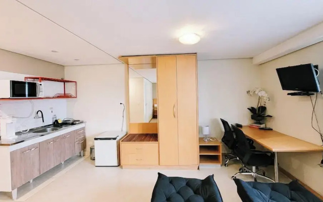 Studio Ibirapuera com piscina