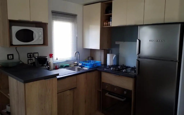 Mobilhome. casita camping du conguel