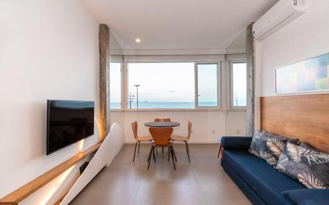 Studio Frente Mar em Copacabana | A 3196/502