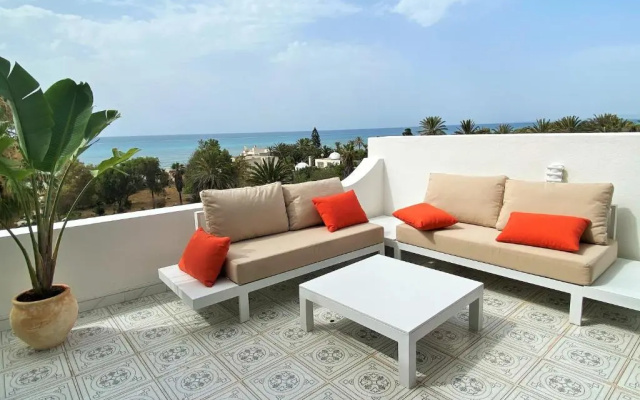 Roof Top Pied dans l'Eau Panoramic View, 80 meters from Seaside