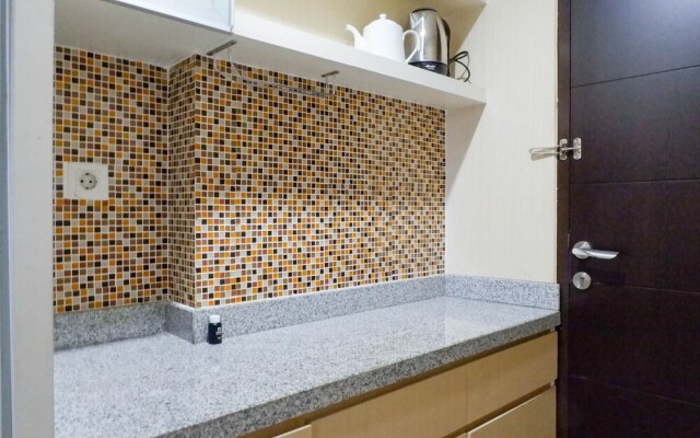 Homey And Serene Studio Apartment At Tamansari Papilio