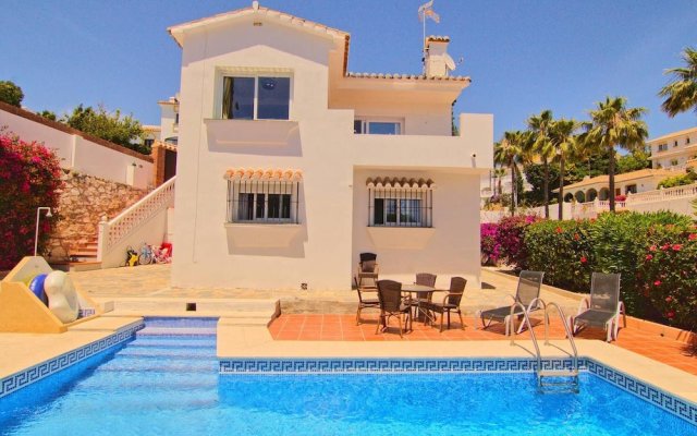Villa with 4 Bedrooms in Málaga, with Wonderful Sea View, Private Pool And Furnished Terrace