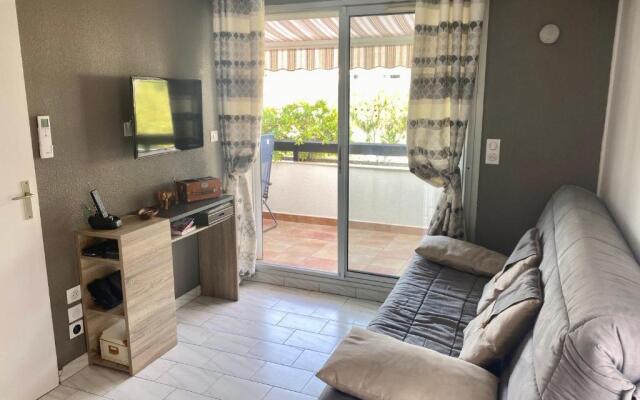 LE SAO PAULO - Appart P2 cabine climatisé -piscine -proche plage