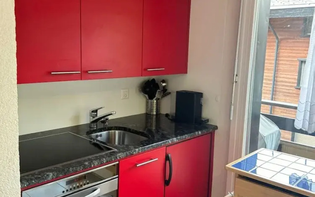 Spacious Apartment With Balcony