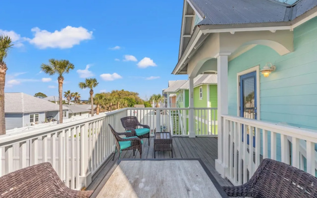 Seafoam Beautiful 3BR Home With Heated Private Pool - 4 Min Walk to Beach!