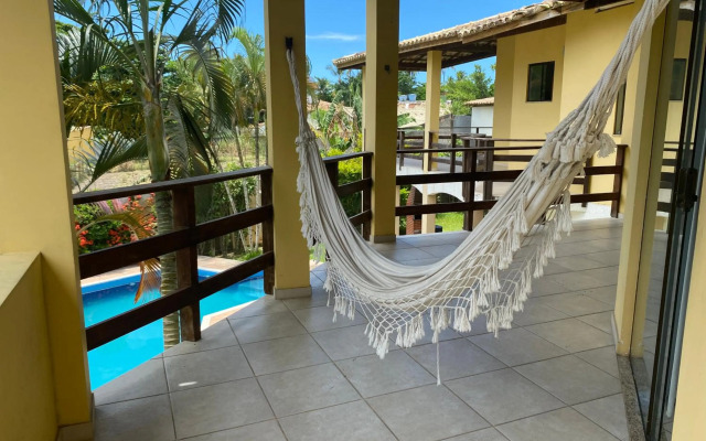 Praia de Taperapuan 7 quartos