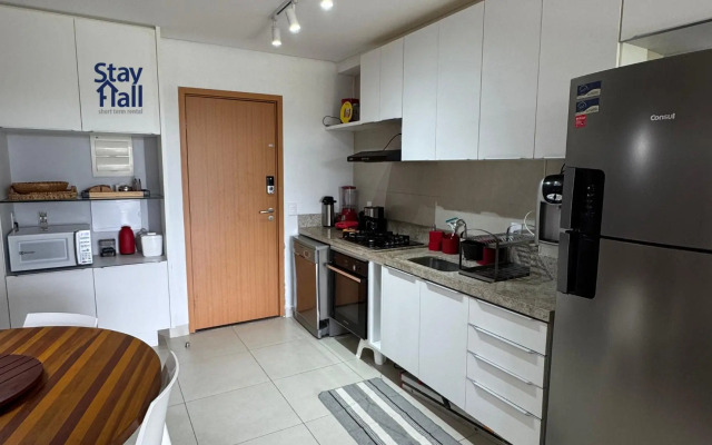 Apt 2QTS-Eco Resort-Condomínio Beira-Mar-SH036