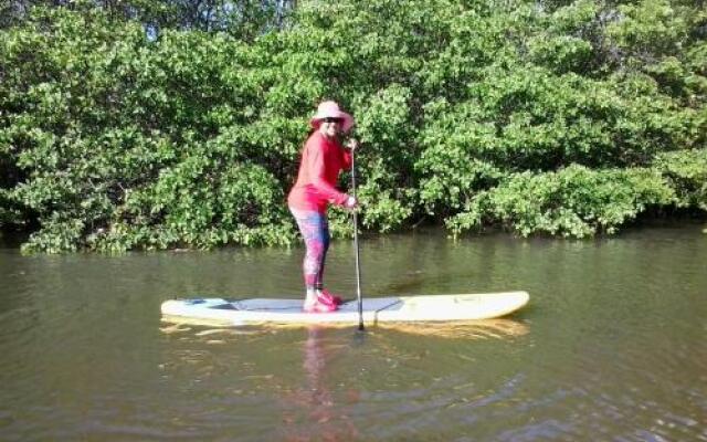 Suíte beira rio 85m praia