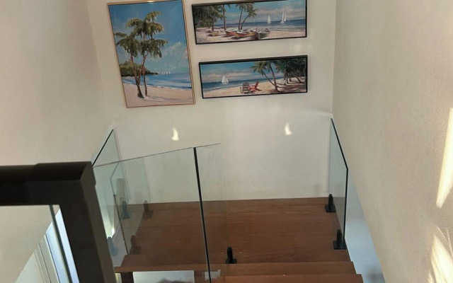 Kick back and relax in this calm, stylish space