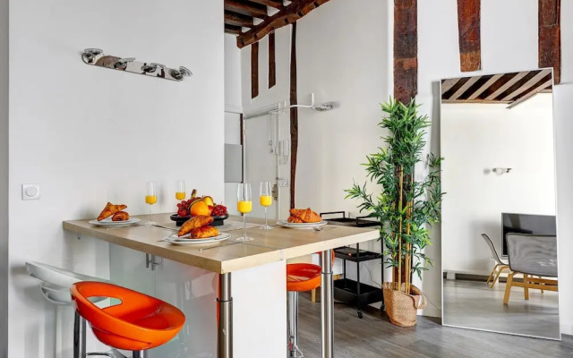 Charming 1BR in Saint-Germain Sleeps 4