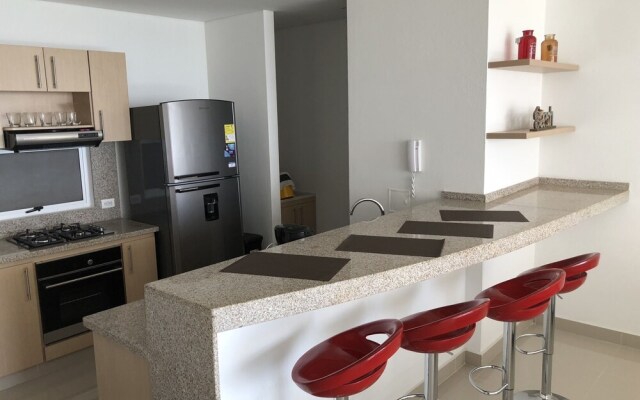 Spectacular Ocean Front Apartment In Santa Marta