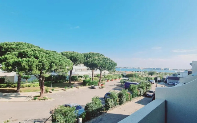 Studio climatisé 1 à 4 personnes vue mer