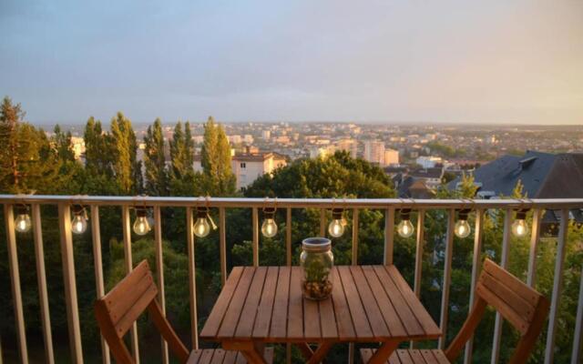 Appartement 4 étoiles, calme avec vue imprenable