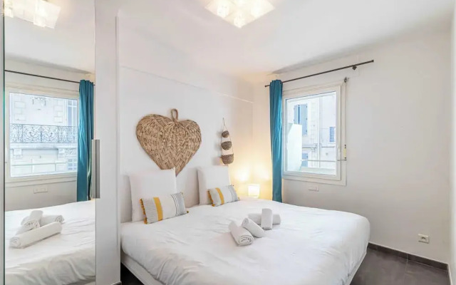 Nice Apartment With Balcony - Center Cannes 1br/4p