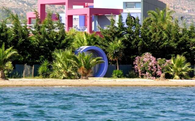 Villa With 4 Bedrooms in Eretria, With Wonderful sea View, Private Poo