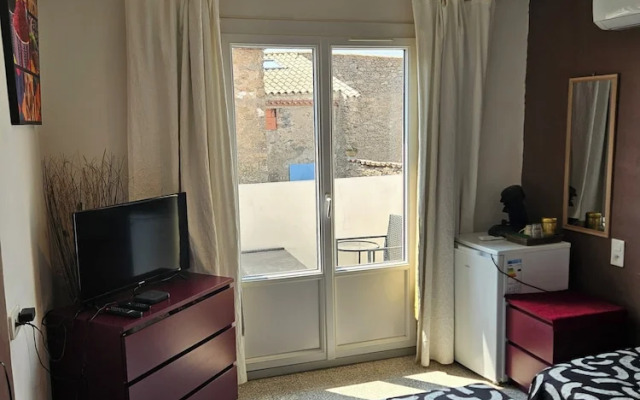 Chambre 2 lit simple avec balcon