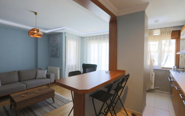 Modern and Stylish Flat With Balcony in Atasehir