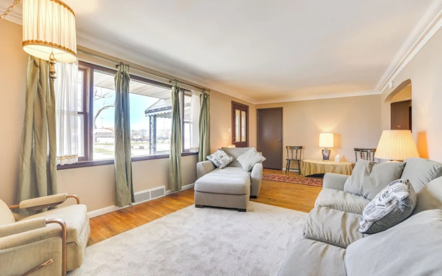 Walk to Beach: Lake-view Home in Alpena!