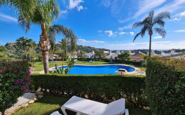 Apartment 4 people sea view and swimming pool - Los Arqueros