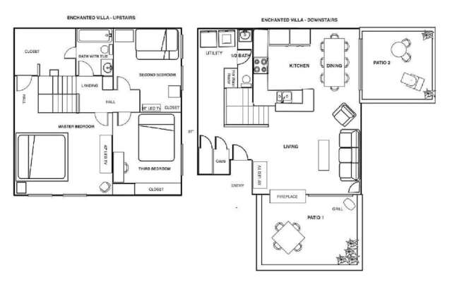 Bedknobs and Broomsticks - 3 Br Condo