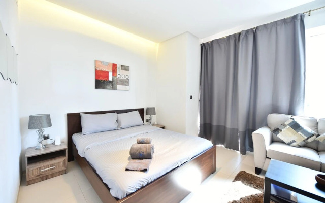 Yrw - Spacious studio in Dubai Marina