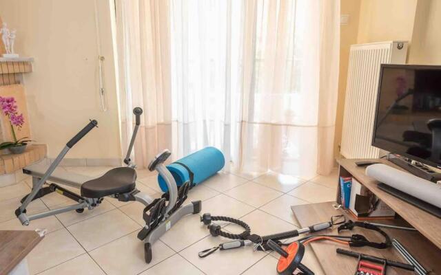 Saronis seaview 2bdr residence 500m from the beach