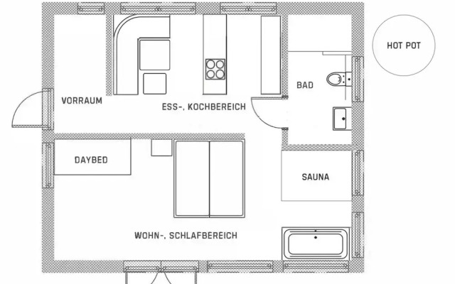 Benglerwald Berg Chaletdorf