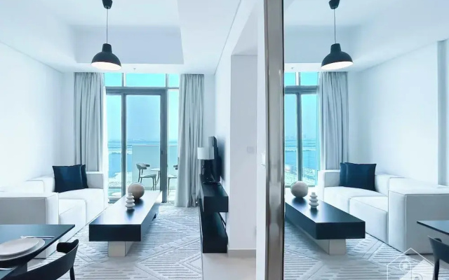 Cozy 1BR With Balcony & Views in Azizi Fawad