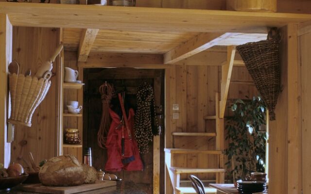 Mazot Les Tines with hot tub