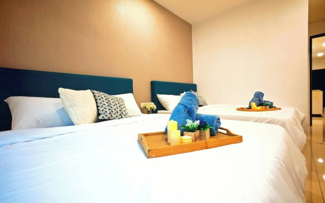 Ipoh Manhattan Free Waterpark 3BR 8pax Family Suite Mha306 by City Home Empire – Guest Rooms – Ipoh