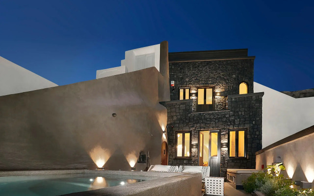Luxury Villa Blue Dome Santorini