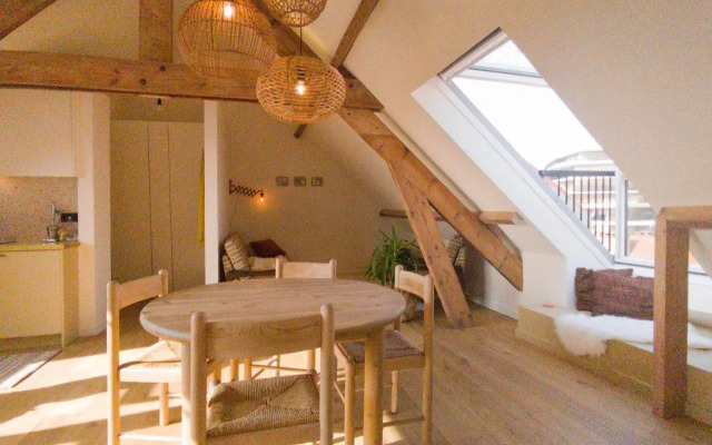 RUIMTEZICHT cosy appartement with sauna