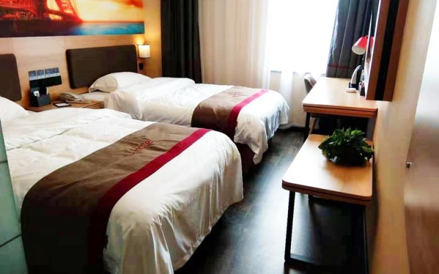 Thank Inn Plus Hotel Anhui Suzhou Si County Sizhou Avenue – Guest Rooms – Suzhou