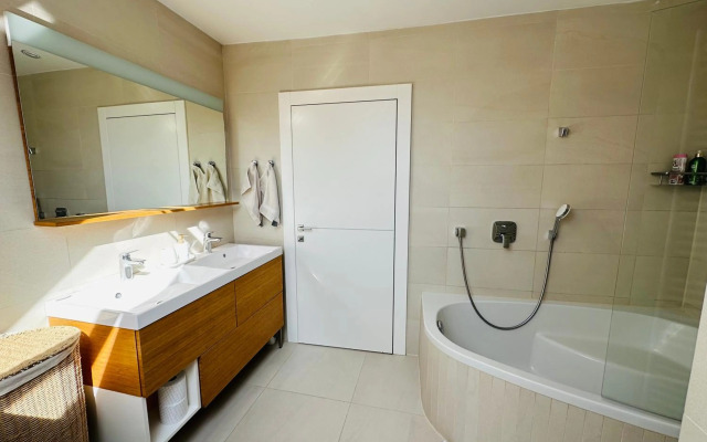 Top view residence in central Ljubljana