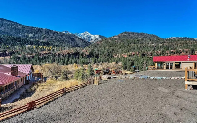 Magnificent Ouray Home w/ Deck & Mountain Views!