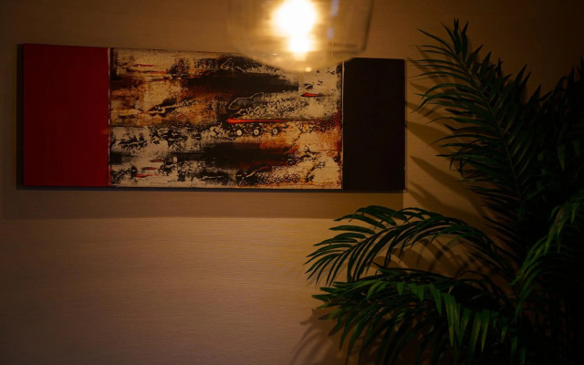 The miracle of blue hot spring