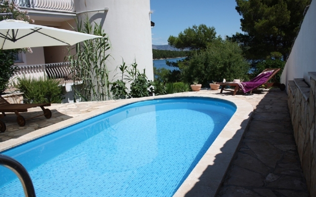 Studio apartment Niko - with pool : A5 Jelsa, Island Hvar